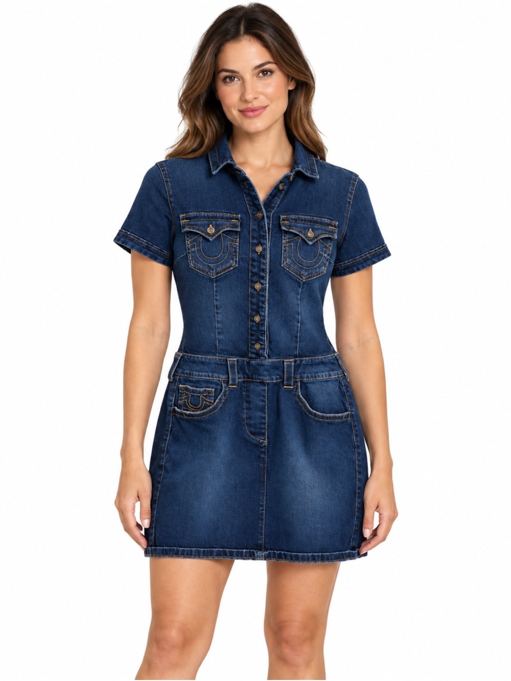 True Religion Denim Mini Dress Size Small
